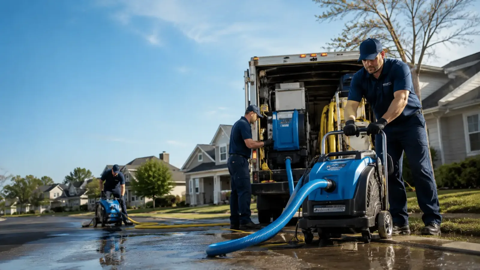 Flood Damage Cleanup in Peru, VT